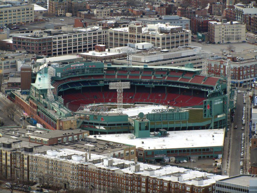 Fenway+Park+as+seen+from+the+Prudential+Center
