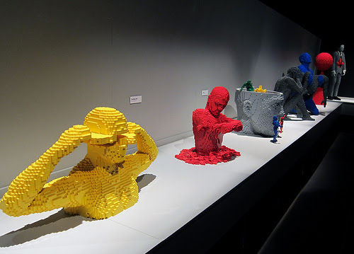 The Art of the Brick can be seen now through Jan. 11