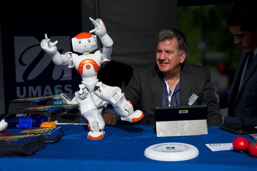 A+robot+and+other+new+technology+was+demonstrated+at+the+event