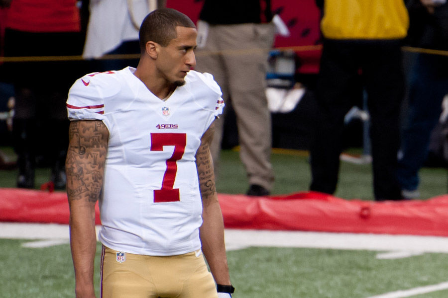 Colin+Kaepernick+has+some+great+intensity+to+go+with+his+rockin+bod+and+millions+of+dollars