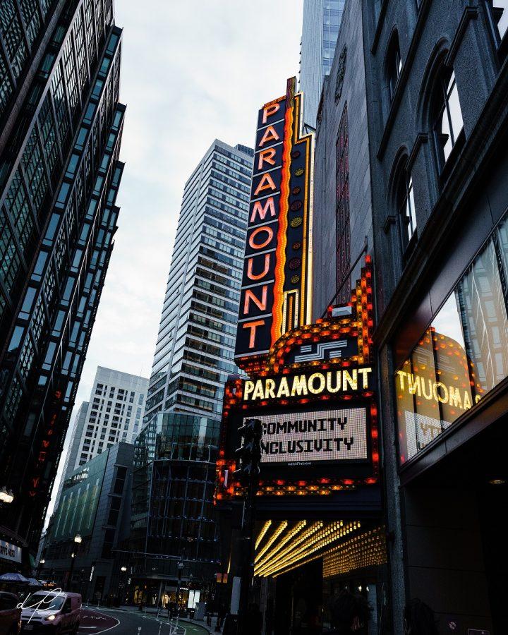 Paramount Theatre in Boston, MA.