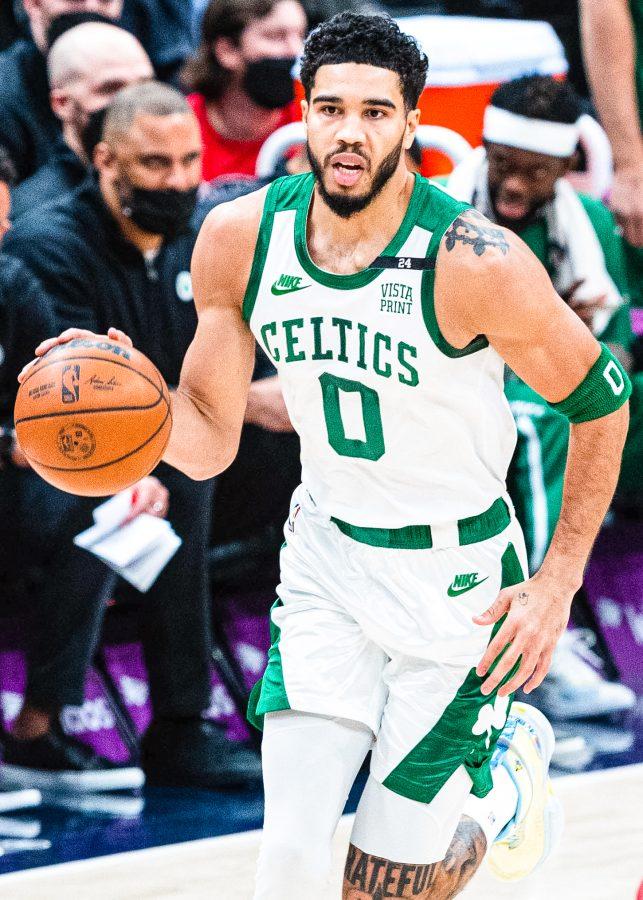 Jayson Tatum of the Boston Celtics in 2022.