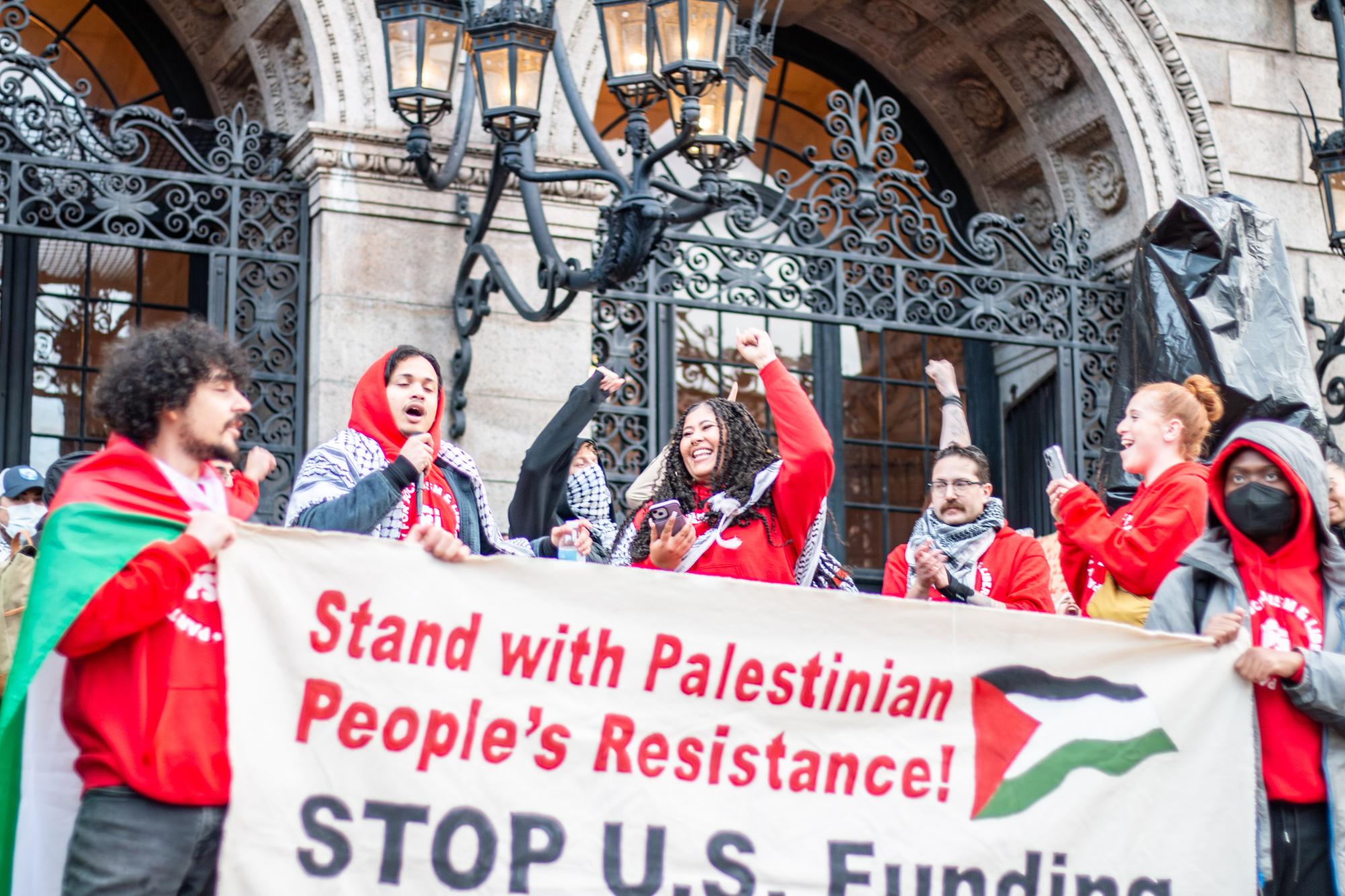 波士顿学生的声音在以色列-巴勒斯坦冲突中回荡