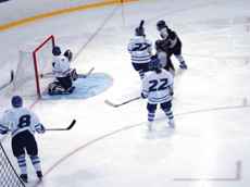 a new Ice Age. The UMass Boston women?s ice hockey team made its home debut last Friday against Neumann College.
 