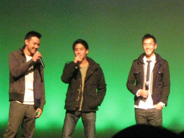 Phillip Wong, Ryan Higa, and Wesley Chan
 