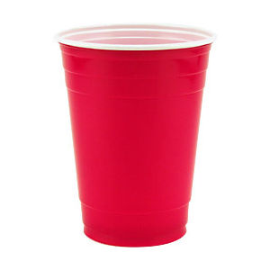 Required for play: A cup with booze in it