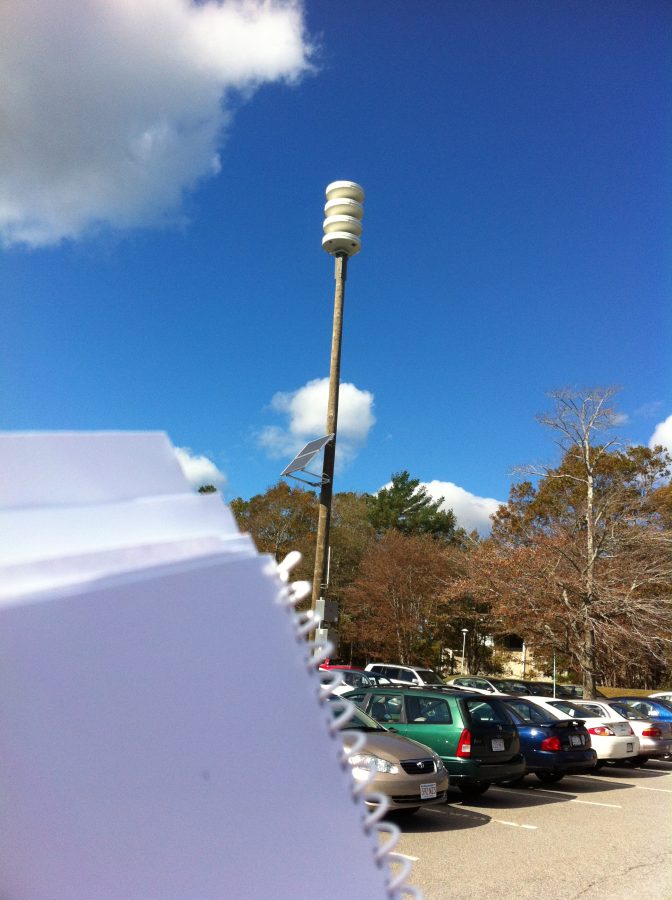 External Speaker system at UMass Dartmouth, soon to appear here at UMass Boston.