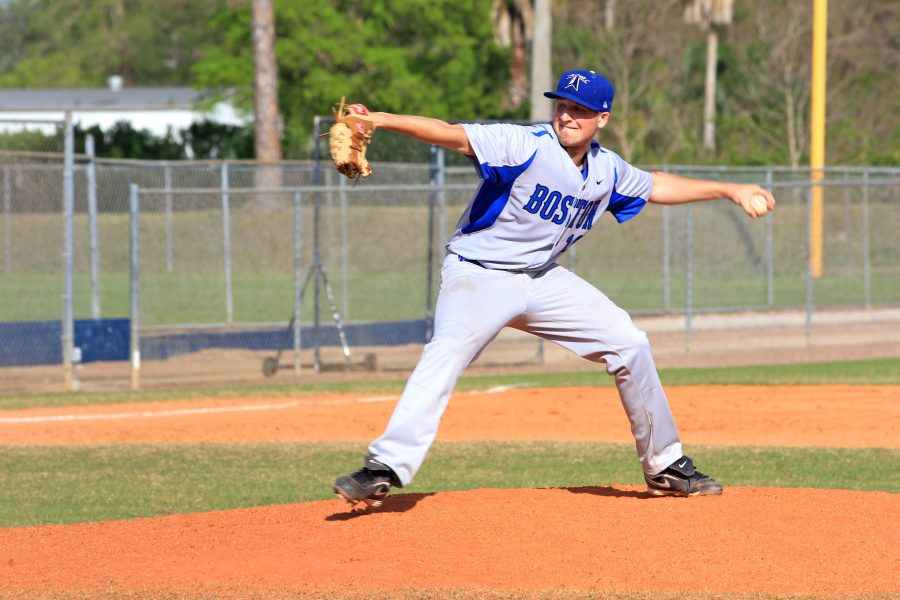 Kyle+threw+his+no+hitter+on+April+25th+against+Wentworth.+Photo+courtesy+of+Beacons+Athletics%0A
