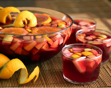 The name sangria comes from sangre, the Portuguese word for blood.
