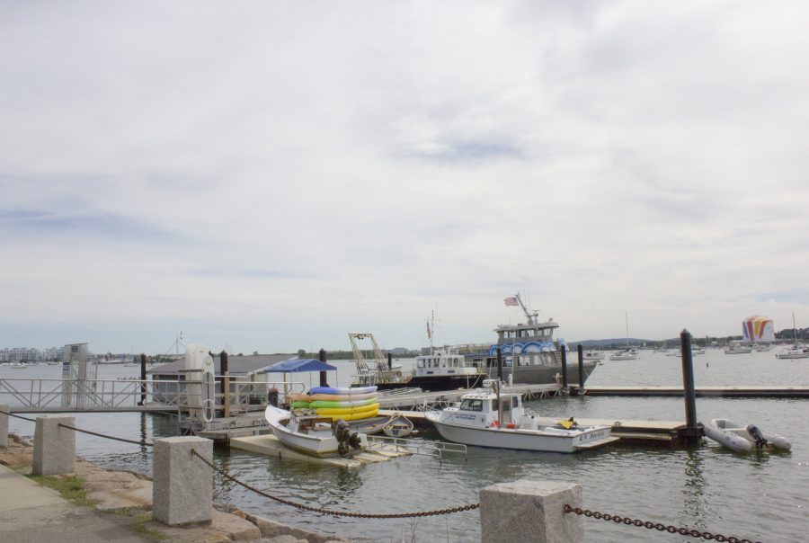 University+of+Massachusetts+Boston+vessels+at+the+docks+at+Fox+Point