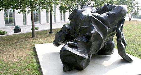 The Willem de Kooning Statue