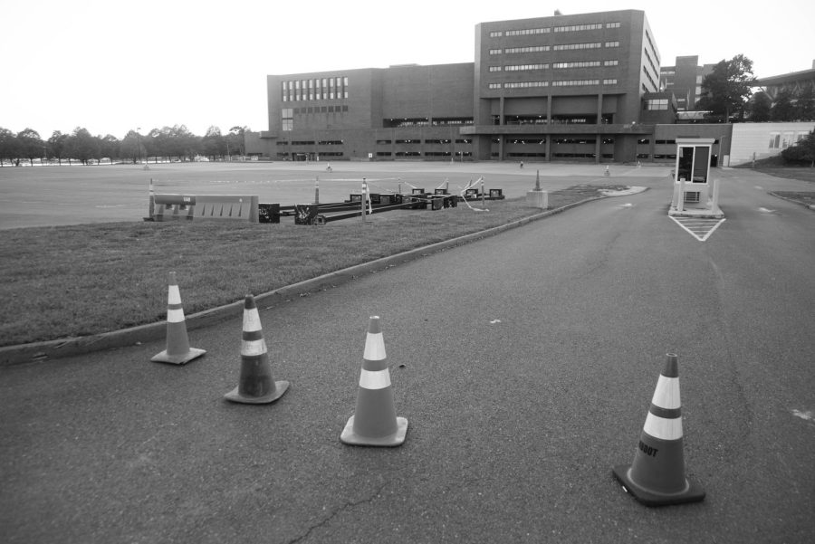 The South Lot in its current state