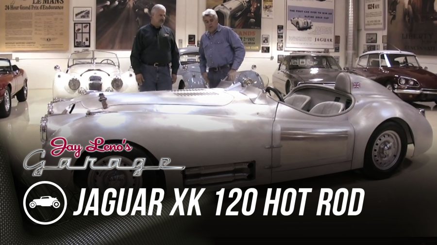 Jay+Lenos+Jaguar+XK+120+Hot+Rod