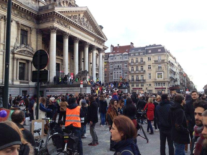 The+Brussels+Stock+Exchange%2C+located+at+the+center+of+the+city%2C+is+where+a+memorial+for+the+dead+and+injured+formed%2C+and+where+anti-immigration+groups+have+staged+protests+in+response.