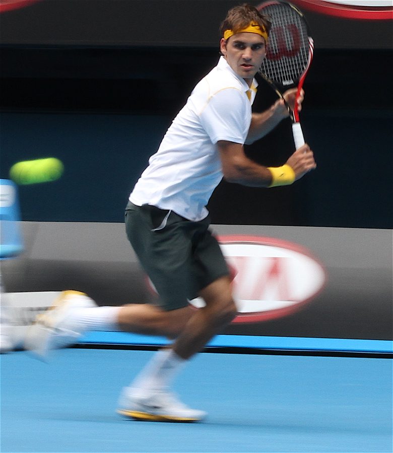 Roger+Federer+at+the+2011+Australia+Open