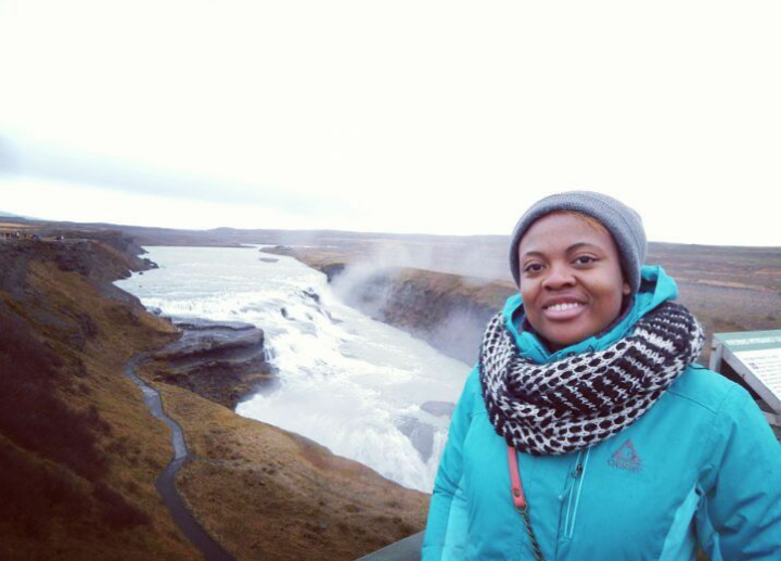 Author Gemina LeBranche on her trip to Iceland.