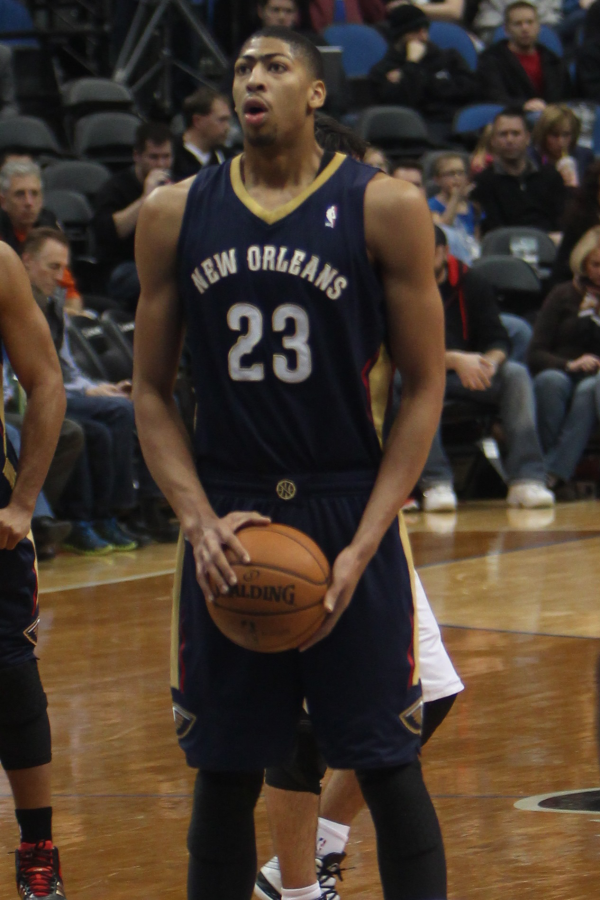 Anthony Davis, Center for the New Orleans Pelicans.