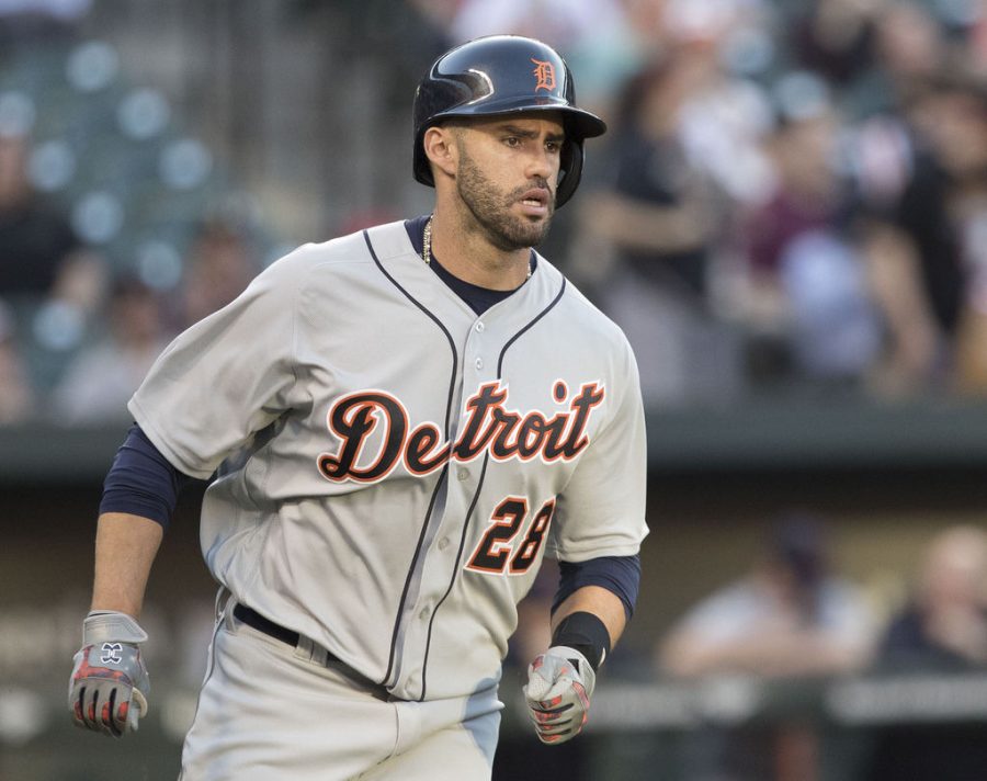 J.D.+Martinez+during+his+time+playing+for+the+Detroit+Tigers.