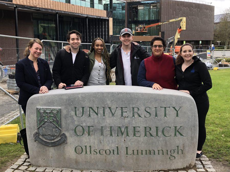 UMass+Boston+students+and+staff+visiting+the+University+of+Limerick+in+Ireland.