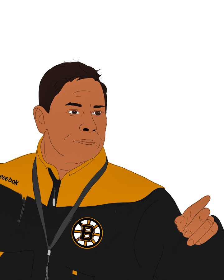 Bruce+Cassidy+of+the+Boston+Bruins.