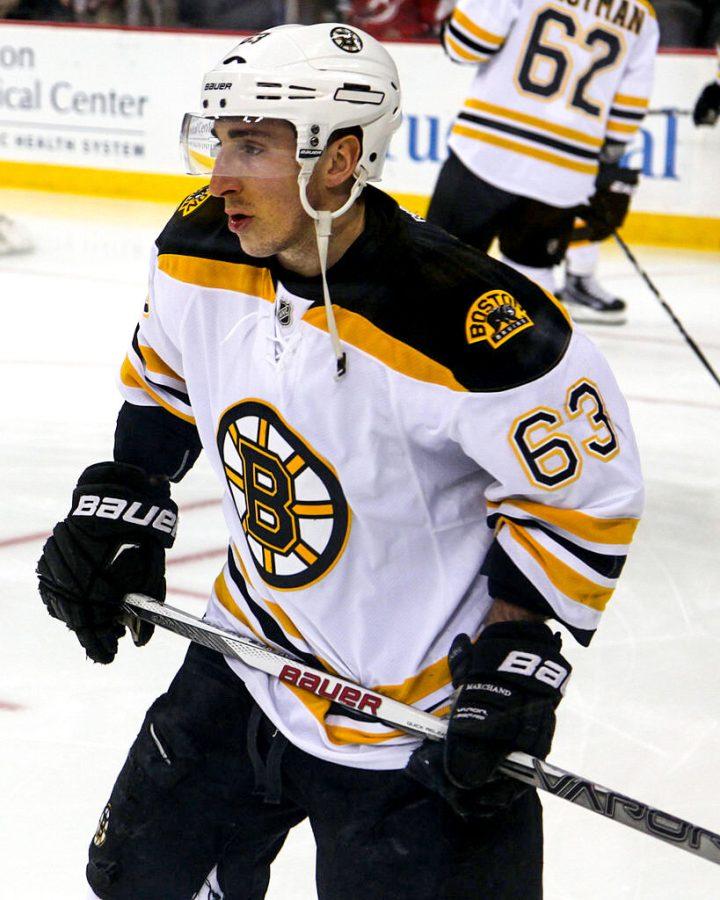 Brad+Marchand+of+the+Boston+Bruins.