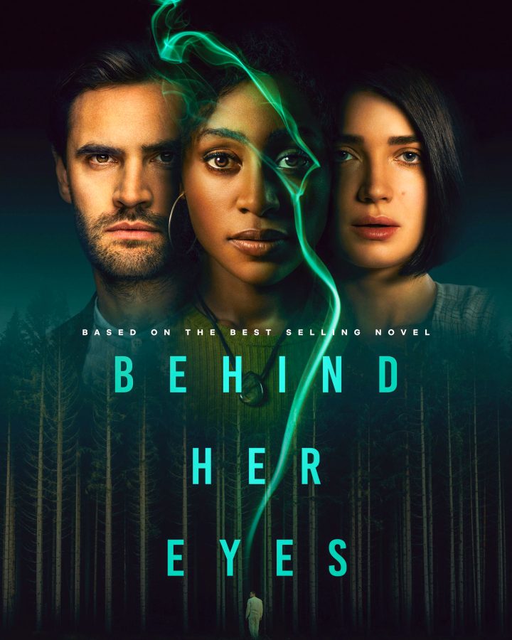 Promotional art for “Behind Her Eyes” show. Uploaded for commentary.