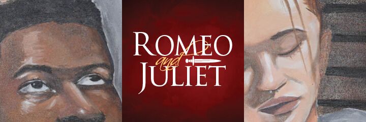 Compilation of graphics for the UMass Boston presentation of Romeo and Juliet.