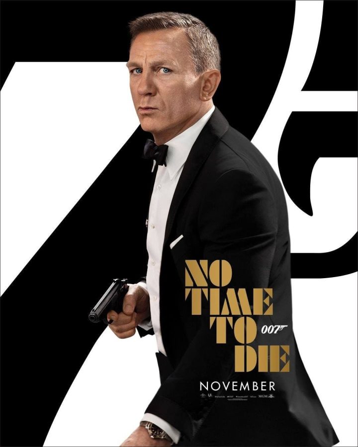 Promotional poster for the new James Bond film.