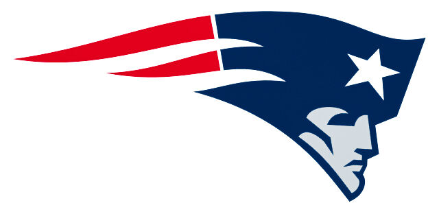 Logo of the New England Patriots.