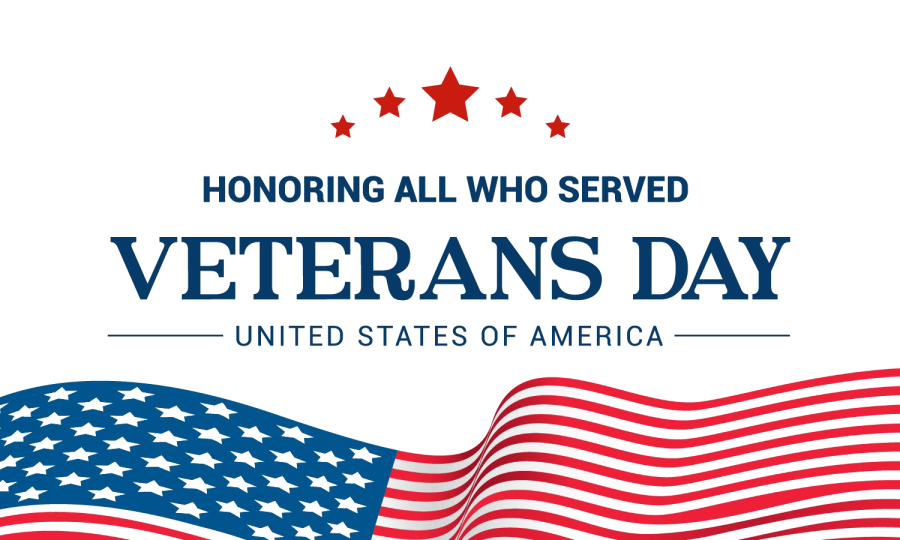 Veterans Day graphic.