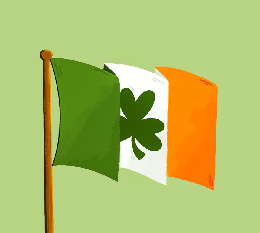 A St. Patrick’s Day Irish flag.