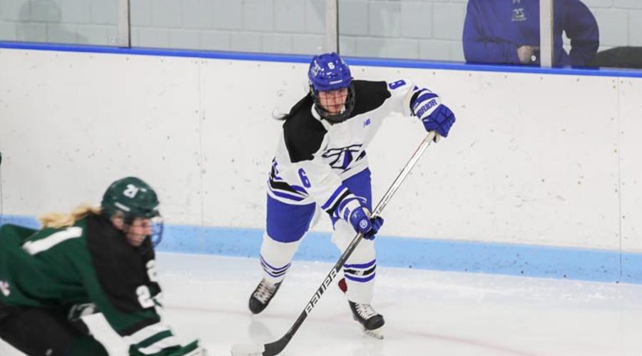 Image from the previous Women’s Hockey game from Beacon Athletics. 