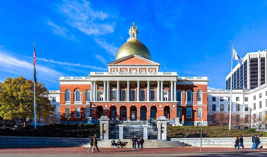 The Massachusetts State House. Image sourced from Wikimedia. 