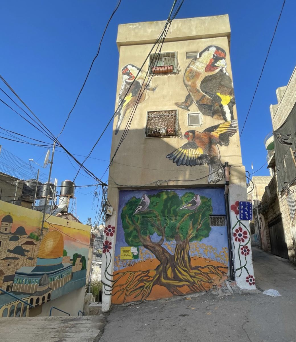 Murals+in+Jerusalem.+Photo+by+Naomi+Bethune+%2F+Opinions+Writer.