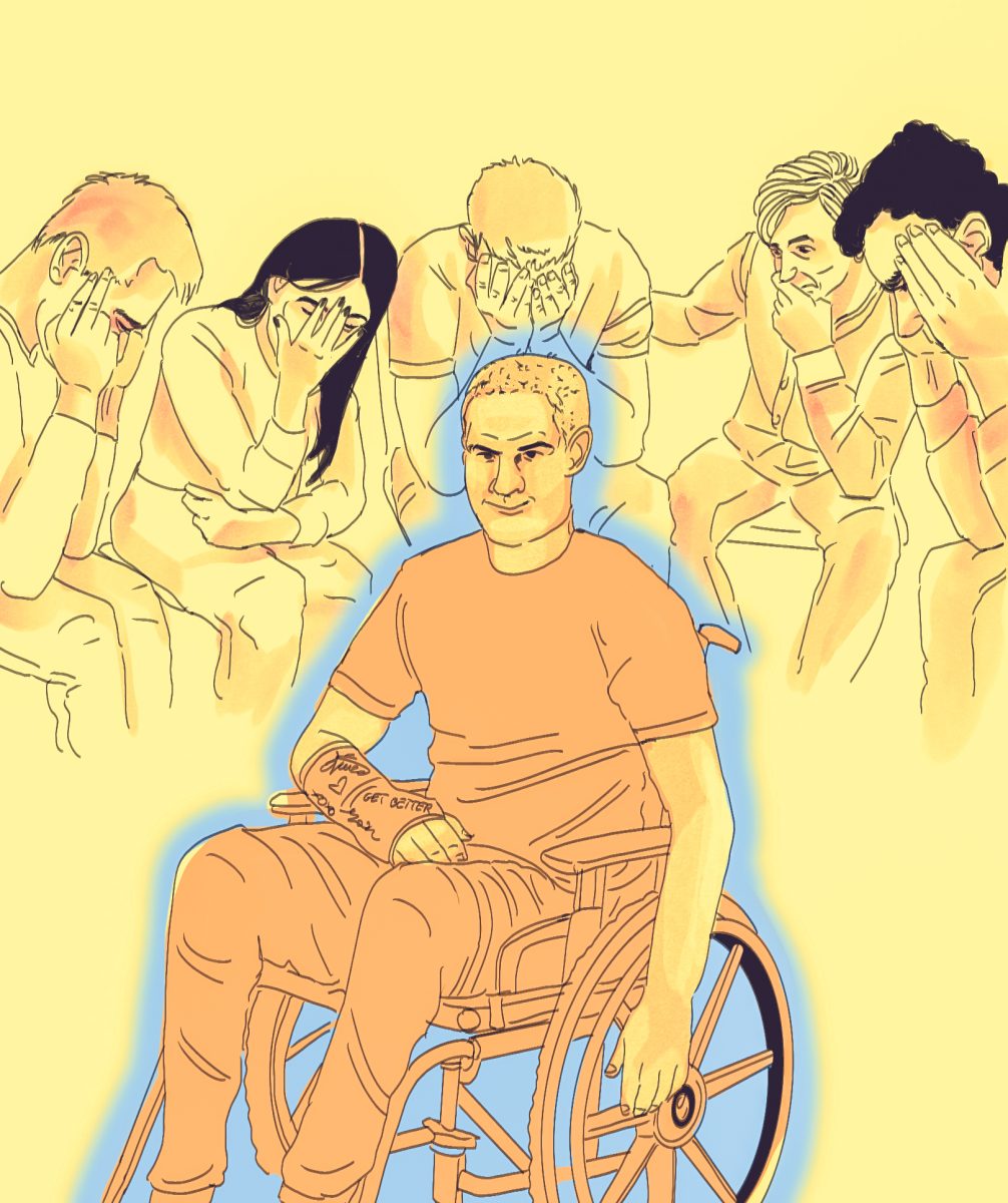 Lying about a dead family member to get out of class is so old fashioned. Be like Mitch and try faking a terminal illness instead! Illustration by Bianca Oppedisano / Mass Media Staff.