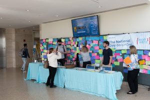 UMass Boston community members were encouraged to share their reasons for writing for the Undercurrents' National Day on Writing celebration.