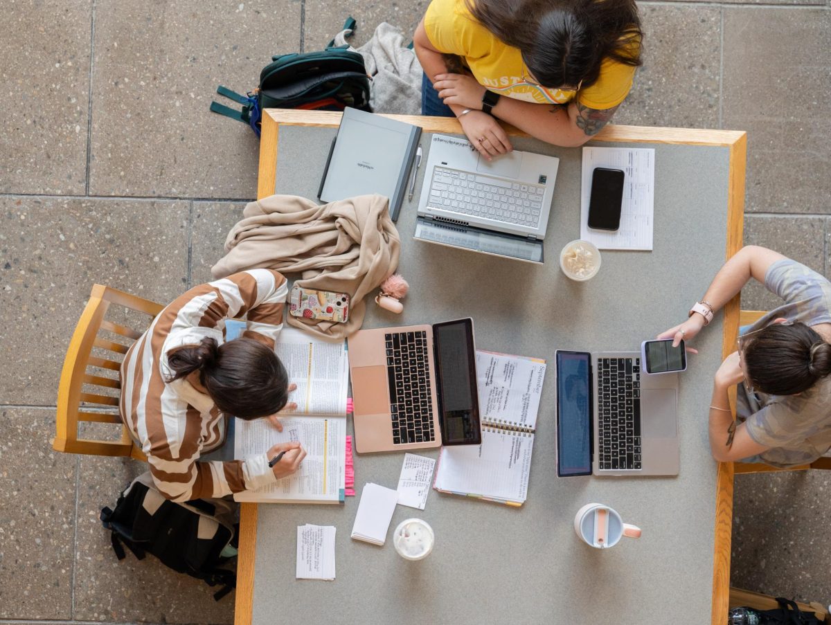 Students focus on their studies to maintain routine after a stressful election season.