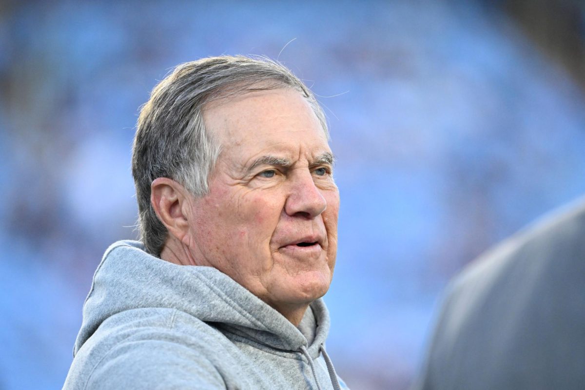 Sep 1, 2025; Chapel Hill, North Carolina, USA;  North Carolina Tar Heels head coach Bill Belichick on the field before the game at Kenan Stadium. Mandatory Credit: Bob Donnan-Imagn Images/ File Photo