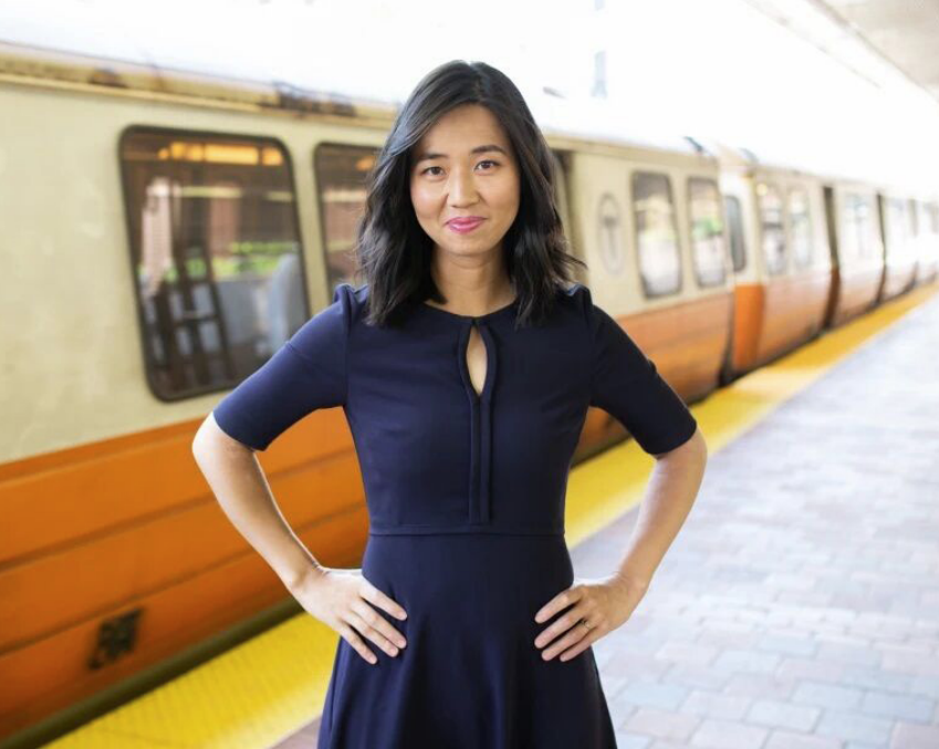 Mayor Michelle Wu’s campaign portrait. Courtesy of Michelle for Boston
