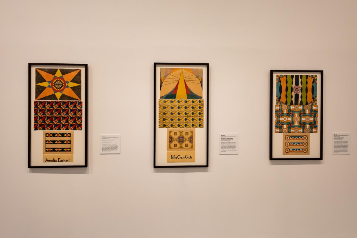 Works by Mary Sully on view at “Indigenous Present."