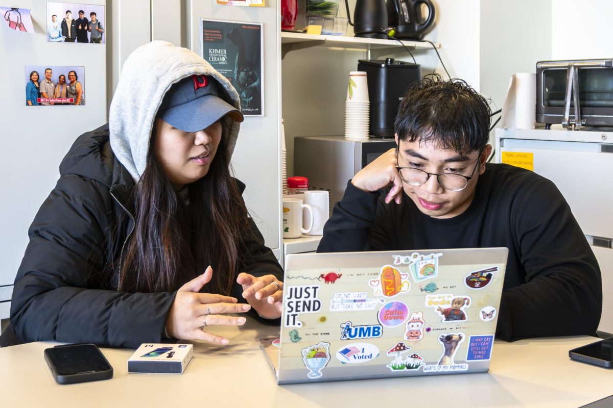 Students enjoy studying and socializing at AARO, a hot spot on campus with a packed room even on otherwise quiet Friday afternoons on campus.
