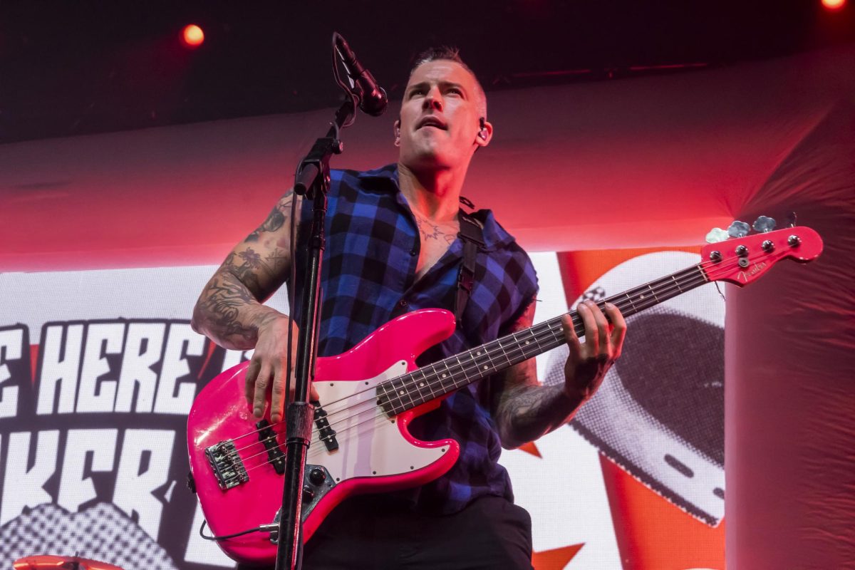 Zack Merrick, founding bass guitarist for pop punk band All Time Low.