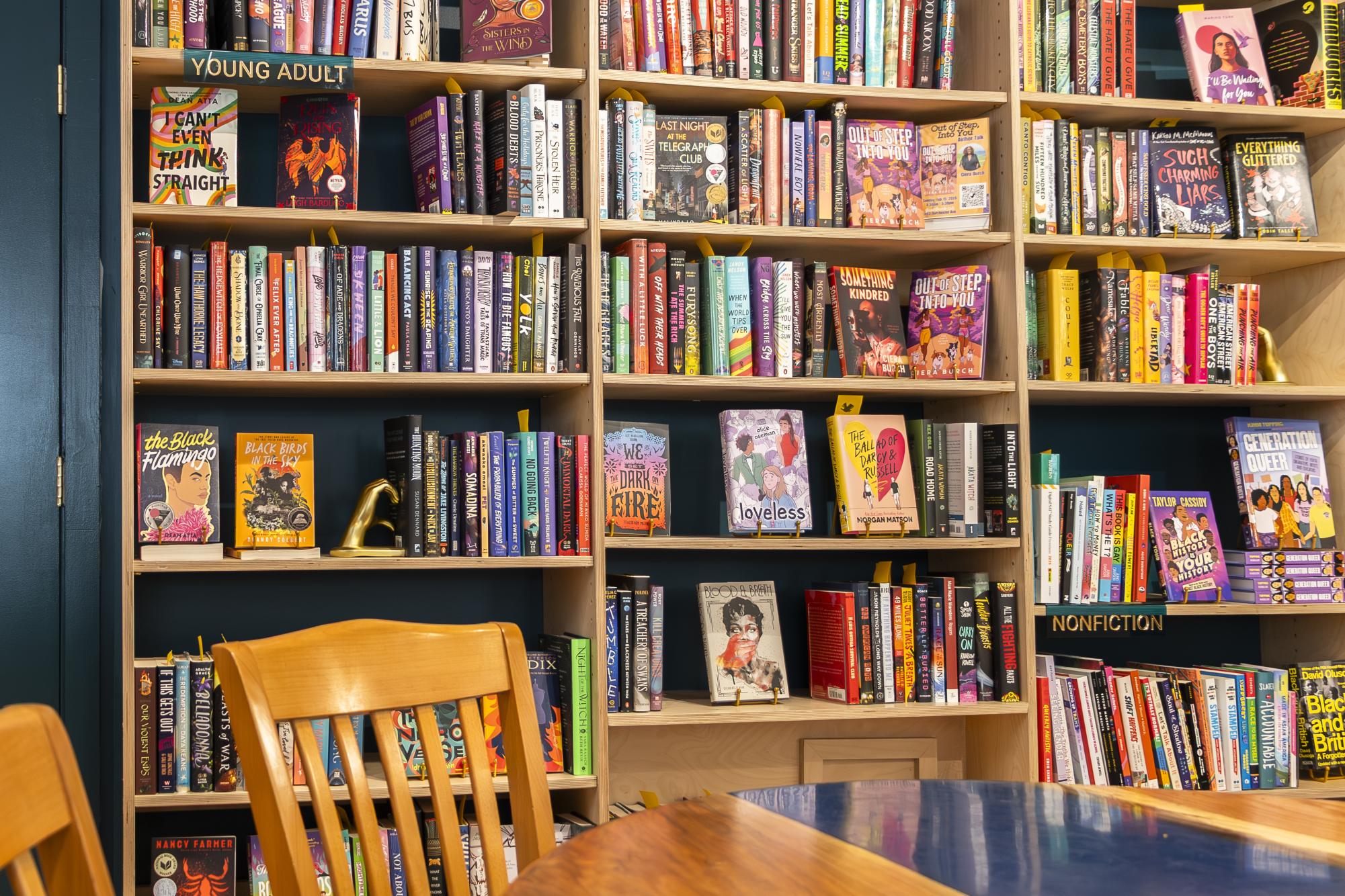 Just Book-ish, a bookstore and community space in Dorchester with plenty of reading nooks to enjoy and discuss your literary finds.