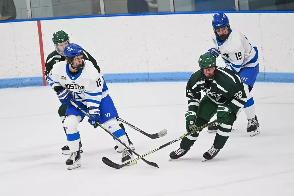 Men’s hockey game Jan. 17. Photo by Jonathan Malerba courtesy of Beacons Athletics