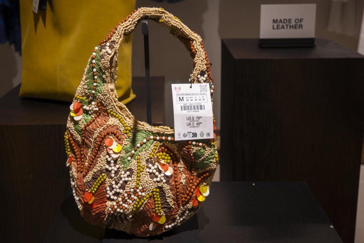 Zara's "festival collection" on sale at their Newbury Street location.