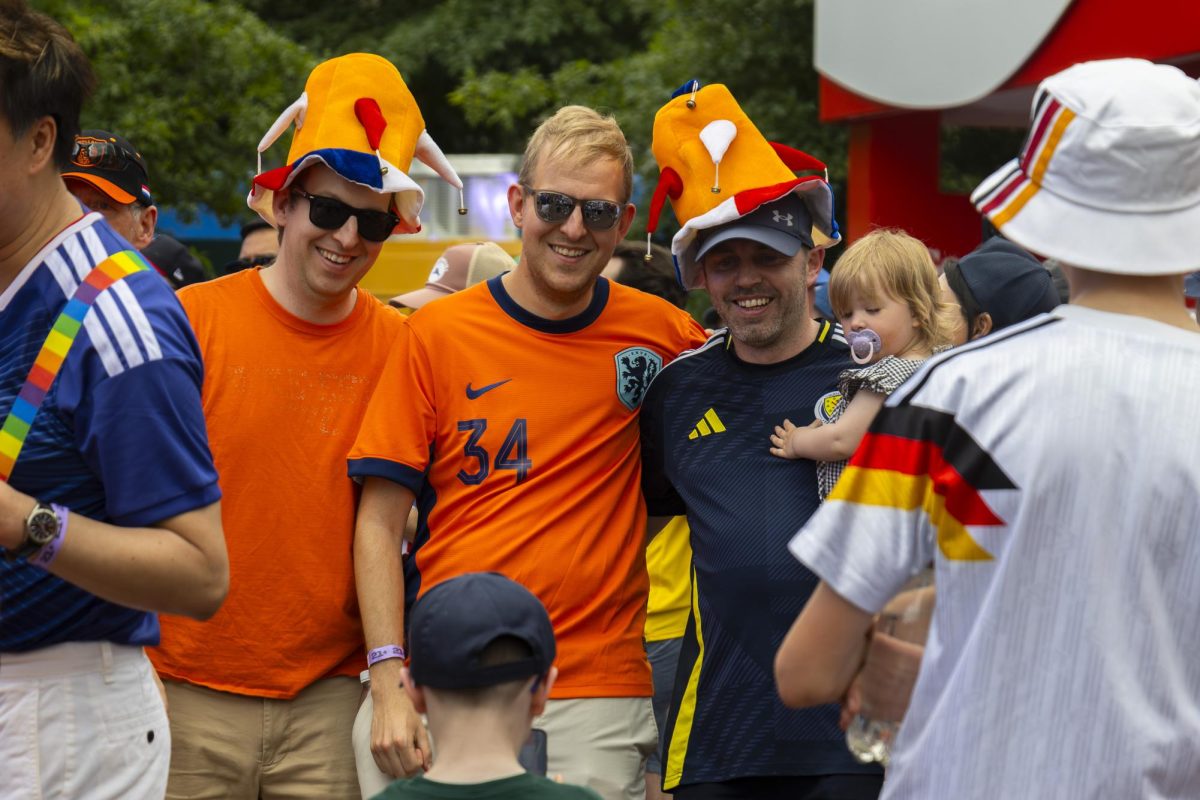 World Cup viewers enjoy Boston's FIFA Fan Festival watch party at Government Center.